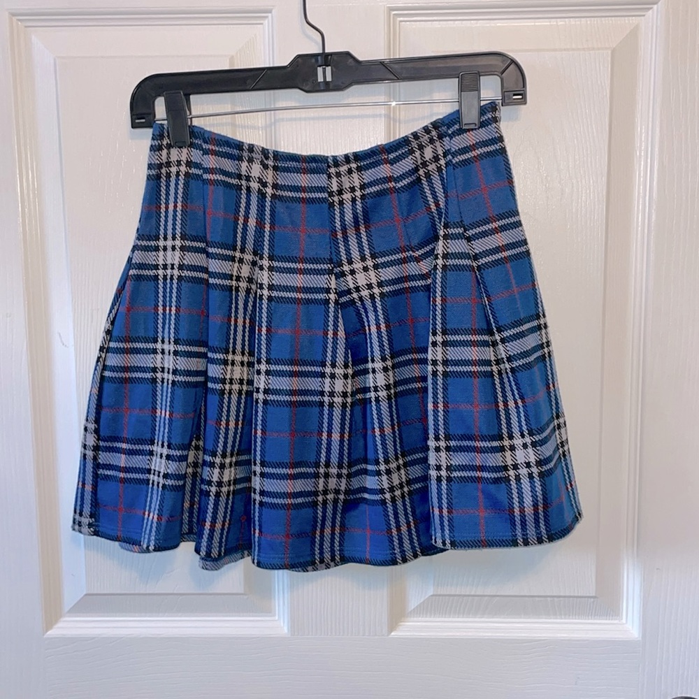Altar’d State Plaid mini skirt